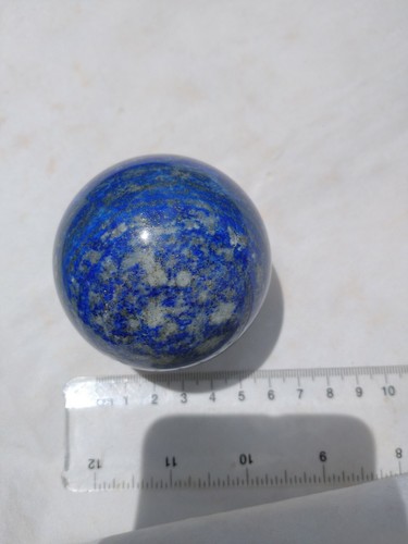 Lapis Crystal Gemstone sphere Quartz 426g - Picture 11 of 12
