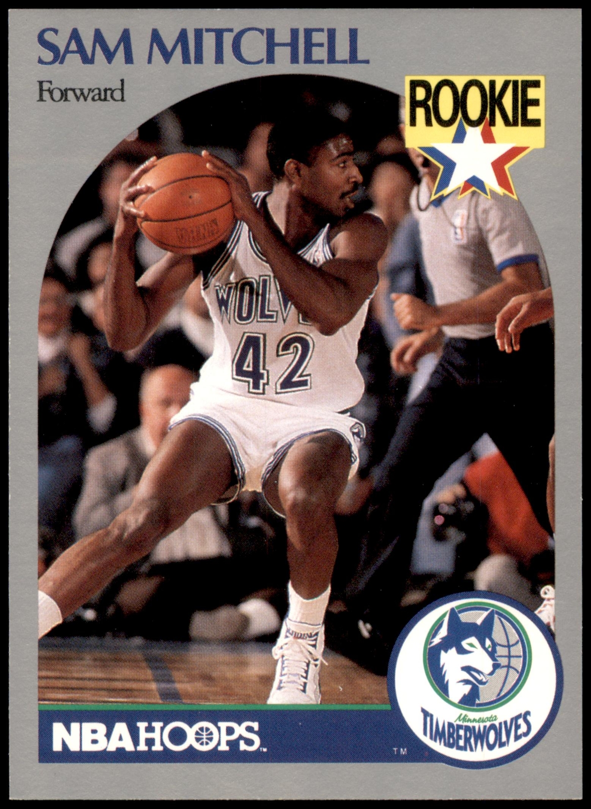 Sam Mitchell #188 1990-91 Hoops