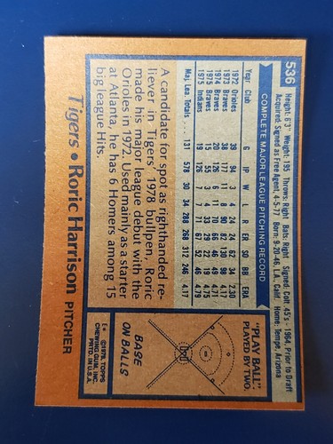 Tarjetas de béisbol Topps 1978 completa tu conjunto que elijas #529-630 - Imagen 15 de 195