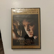 A Beautiful Mind (DVD, 2001) BRAND NEW! SEALED! FREE SHIPPING! Russell Crowe