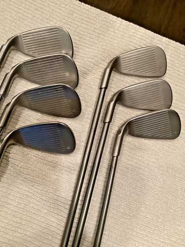 Ping G5 Black Dot Iron Set 5- PW, UW Steel & Graphite Combo Set Regular RH - Picture 8 of 15