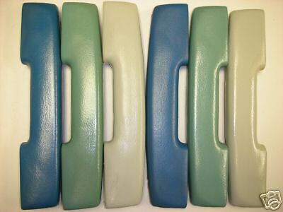 1965-1967 NOVA CAMARO DOOR PANEL ARM REST PAD PADS PAIR - Foto 1 di 1