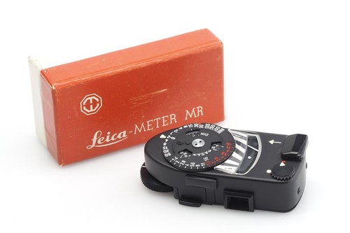 Leitz Leica Leicameter Mr-4 Black/Chrome W.Box #78227