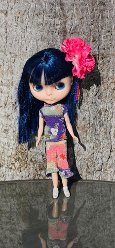 Used Authentic Takara Neo BLYTHE Doll Asian Butterfly EBL-3 Japan 2002 – No Box - Picture 19 of 24