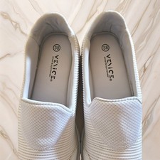 Slip On Sneakers Damen !! NEU!! Gr.38 Weiss 