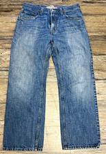 Levi's 559 Jeans Mens 32x30 Blue Medium Wash Relaxed Straight Mid Rise Denim