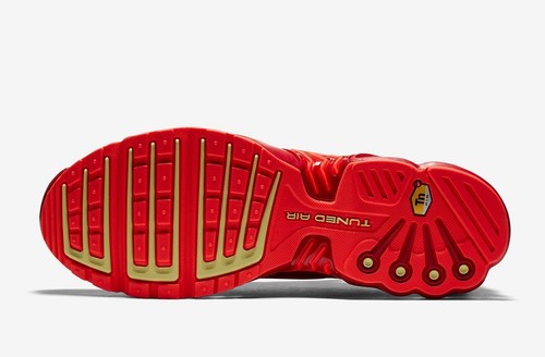 Nike Air Max Plus III 3 Iron Man Sneakers Red Shoes Ck6715-600 Men's Size 9.5 - Picture 5 of 13