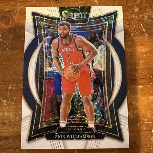 2024-25 Panini Select - Zion Williamson WHITE DISCO Number Match! #1/35 Pelikane