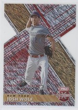 2019 Panini Elite Extra Edition Status Red Die-Cut /99 Josh Wolf #53 3c2