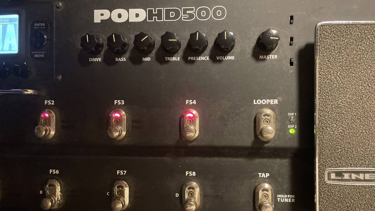 LINE 6 POD HD500 エフェクター Amazon.co.jp: 【国内正規品】 Line6 (ライン6) POD アンプ
