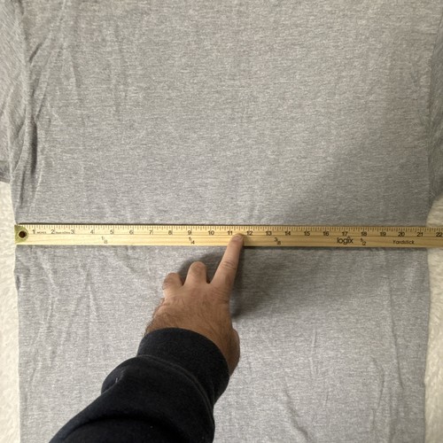 Vintage Hanes Beefy T Vermont Covered Bridge T-Shirt grau Größe Large - Bild 4 von 7