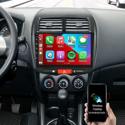 For 2010-2017 Mitsubishi ASX 10.1'' Android 13 Carplay Radio GPS Navi With Camera