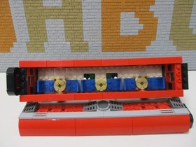(L12/3) LEGO 7938 Center Car Passenger Train Railway RC TRAIN