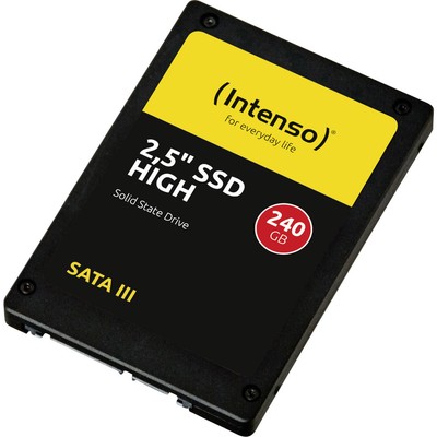 Intenso High Performance 240 GB Interne SATA SSD 6.35 cm (2.5 Zoll) SATA 6 Gb...