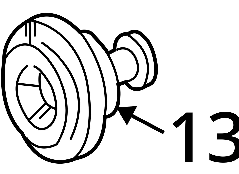 ADEQUADO PARA 1994-1996 GMC CHEVROLET SONOMA S10 EMBREAGEM ASM FAN 88961757 - NOVO FABRICANTE DE EQUIPAMENTO ORIGINAL - Imagem 4 de 4