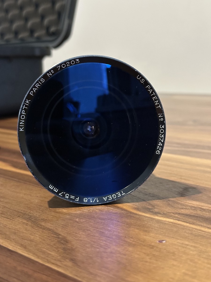 Kinoptik Tegea 5.7mm F1.8 S16 Wide Angle Lens w/ Arri PL