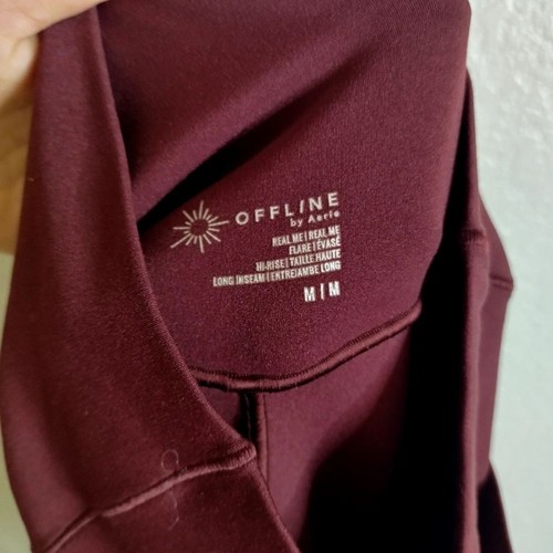 OFFLINE By Aerie Real Me High Waisted Crossover Flare Legging Gr. M - Bild 7 von 7