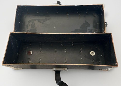 Vintage ANVIL Slip Over Travel Case With Straps Approx 24x8.5x6.5” - Picture 8 of 14