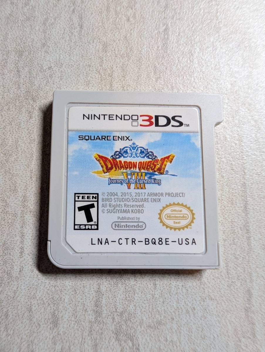 Dragon Quest VIII: Journey of the Cursed King Nintendo 3DS DQ 8 US