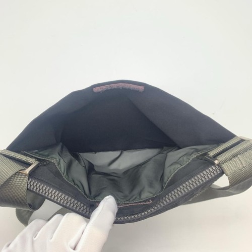 PRADA SPORT Sports Line Shoulder Bag Pochette Crossbody Nylon NERO #12541018 - Picture 15 of 17