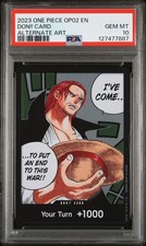 PSA 10 2023 One Piece EN OP02 DON CARD Alternate Art GEM MINT