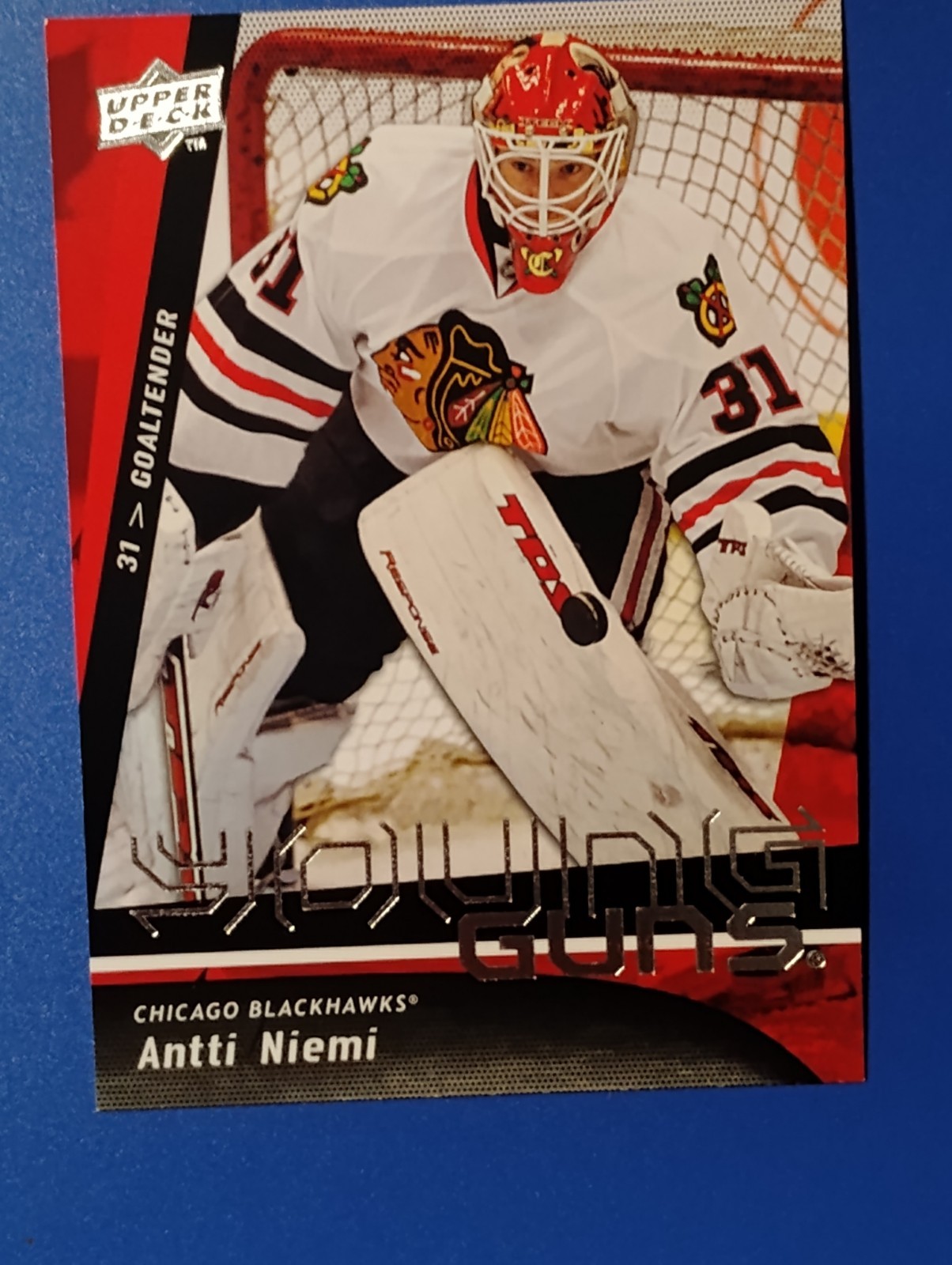2009-10 Upper Deck Young Guns Antti Niemi Rookie Chicago Blackhawks #225