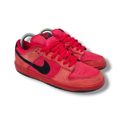 2003 Nike Dunk Low SB Pure Blood Vampire Red 304292-601 Fat Tongue