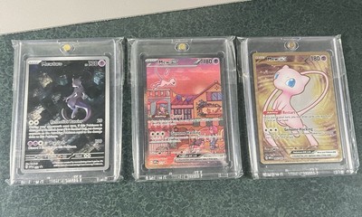 ポケモン151 UPCプロモセットMew Mew two Pokemon Mew Ex & Mewtwo Box Set Scarlet & Violet 151 Giant