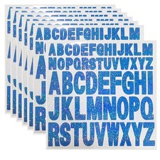 Letter Stickers,2 Inch 1 Inch Dark Blue Alphabet 1 2inch 1 2inch Dark Blue