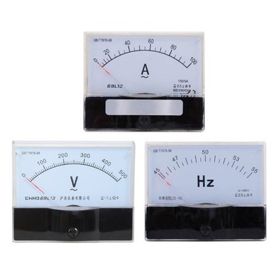 Electrical Measuring Device for Generators, Frequency/Voltage/Current Analysis