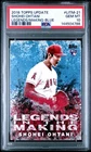 2018 TOPPS UPDATE LEGENDS IN THE MAKING LITM-21 SHOHEI OHTANI BLUE PSA 10 4788