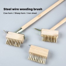 Moss Remover Weeding Wire Brush Manual Crevice Weeding Tool Grout Remover