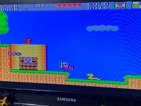 Wonder Boy in Monster Land  Game 1988 Sega Master System Cleaned & Tested !!!!!