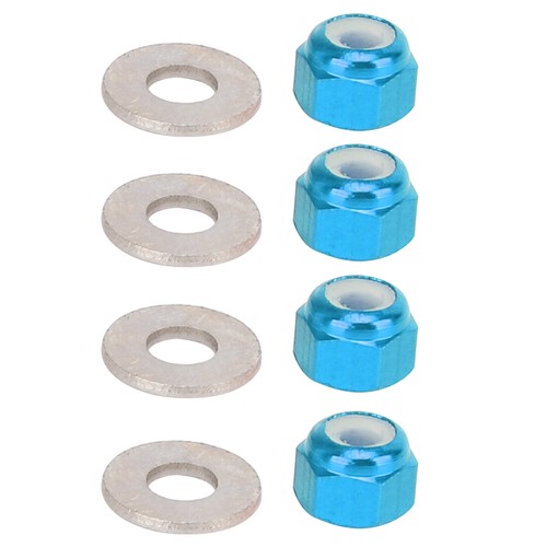 ❀ (Blue)Wheel Hex Lock Nut For Wltoys 1/14 144001 RC Car Upgrade Accessory - Picture 3 of 9