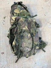 British Army 100L Bergen Bergan Rucksack Bag DPM IRR Long Back Camouflage Sack