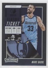 2018-19 Panini Contenders Playoff Ticket 80/199 Marc Gasol #80 4g8