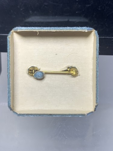 Vintage New Orleans Louisiana Ochsner Clinic 10 Year Metal Employee Badge Pin - Picture 4 of 4
