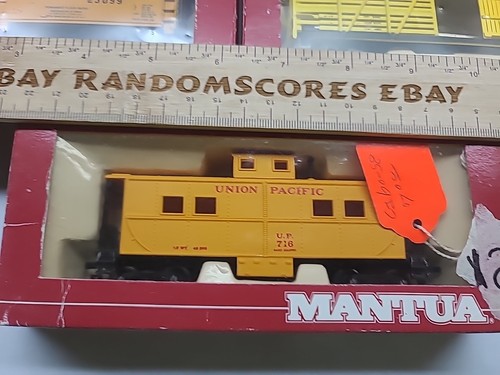 Lot 7 Mantua Ho Scale Rolling Stock Union Pacific Atlantic MKT Mobilgas - Picture 2 of 9