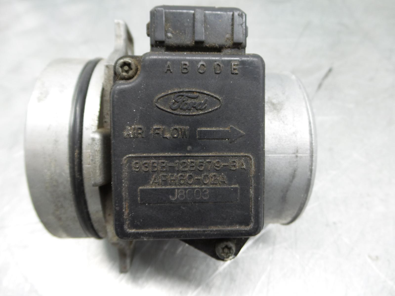 1998 Ford Mondeo AIR FLOW METER HA-HE SILVER ALLOY TYPE 07/95-10/00 95 96 97 98 99 image 4