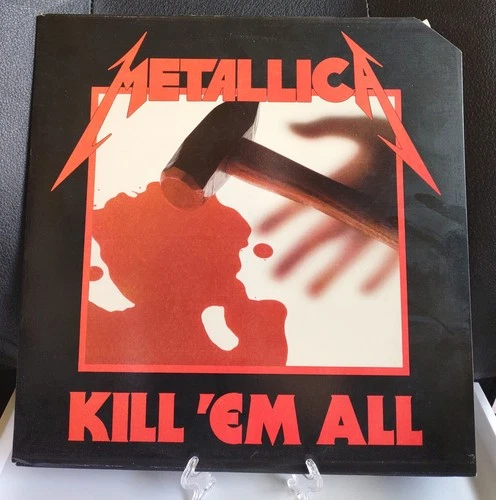Metallica Kill 'Em All 1983 12" Vinyl LP. Megaforce Records. Near Mint!