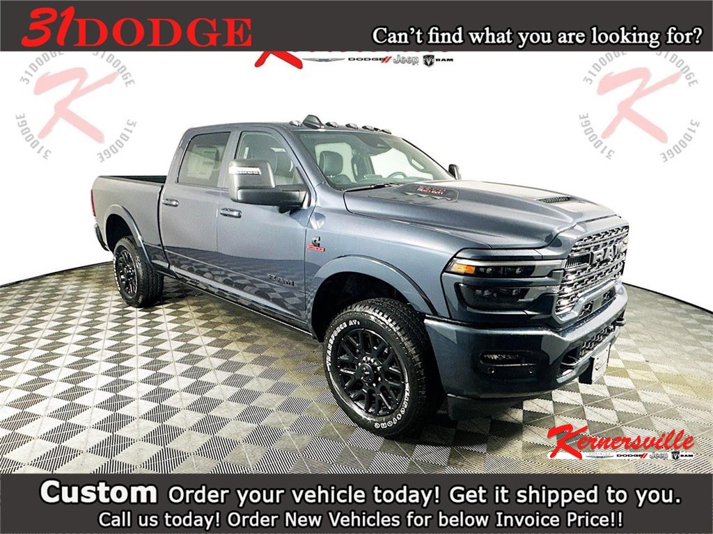 Image of 2025 Ram 2500 Limited Night 14in 4WD 4dr Pickup Truck Heated Seats Sunroof