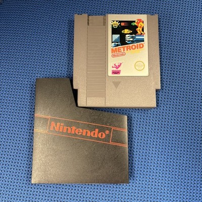 Metroid (Nintendo NES, 1987) Authentic Cart-Tested & Working W/Sleeve