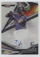 2022 Bowman's Best of 2022 Refractor Juan Guerrero #B22-JG Auto 11if