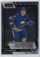 2023-24 O-Pee-Chee Platinum Marquee Rookies Zach Benson #300 0q3