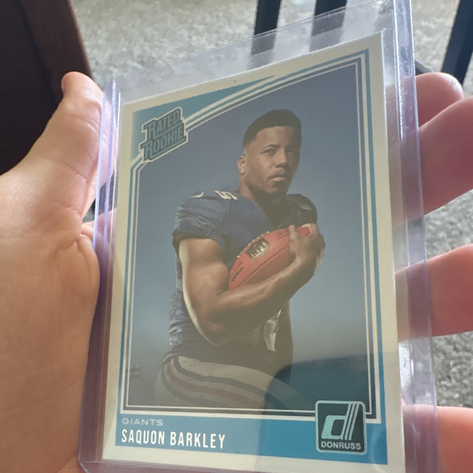 2018 Panini Donruss - Rated Rookie Saquon Barkley #306 (RC)