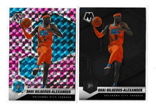 2 - 2020-21 Panini Mosaic Base/Pink Camo Shai Gilgeous-Alexander Cards