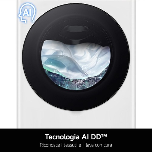 LG F0P3020TSWC Lavatrice capacità XL 20kg AI DD™ Serie P3, Classe B, 1000 giri, - Imagen 4 de 5
