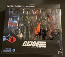 G.I Joe Classified Series Steel Corps Commander VS Twilight Guard 6   2Pk