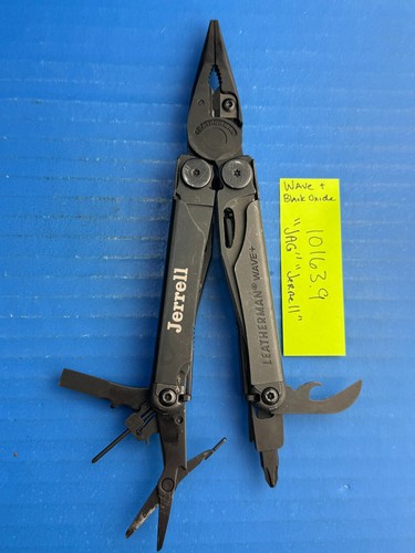 Leatherman Wave+ Plus Multi-Tool 18 Tools Included USA Made - Black Oxide - Picture 16 of 22
