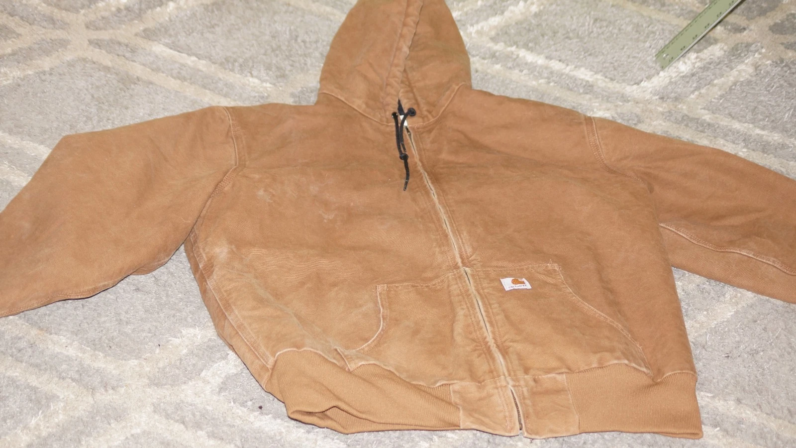 Carhartt Full Zip Hooded Jacket XL for women